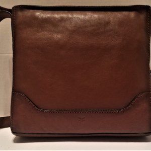 💥Frye Congnac Brown Leather Crossbody 💥